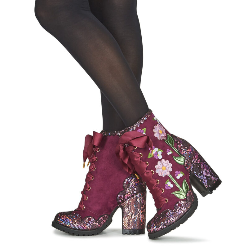 Irregular Choice VIBRANT VIOLET Purple - Women's Ankle Boots - 8