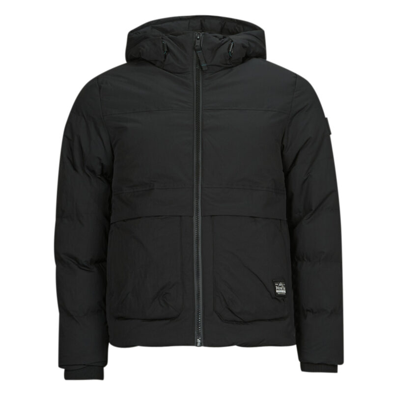 Daunenjacke Petrol Industries MEN JACKET PADDED Schwarz Daunenjacken Herren - 1