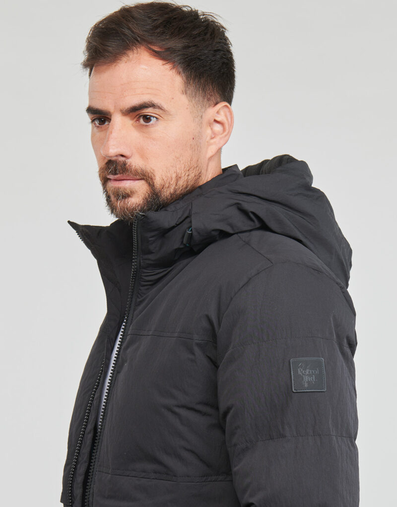 Daunenjacke Petrol Industries MEN JACKET PADDED Schwarz Daunenjacken Herren - 5