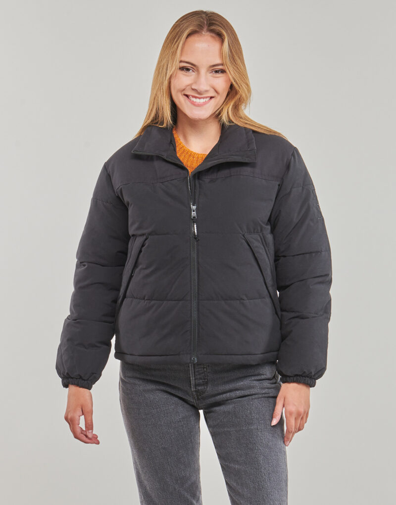 Chaqueta acolchada extragrande Timberland sin plum&oacute;n, color negro - Chaquetas de plum&oacute;n para mujer - 2