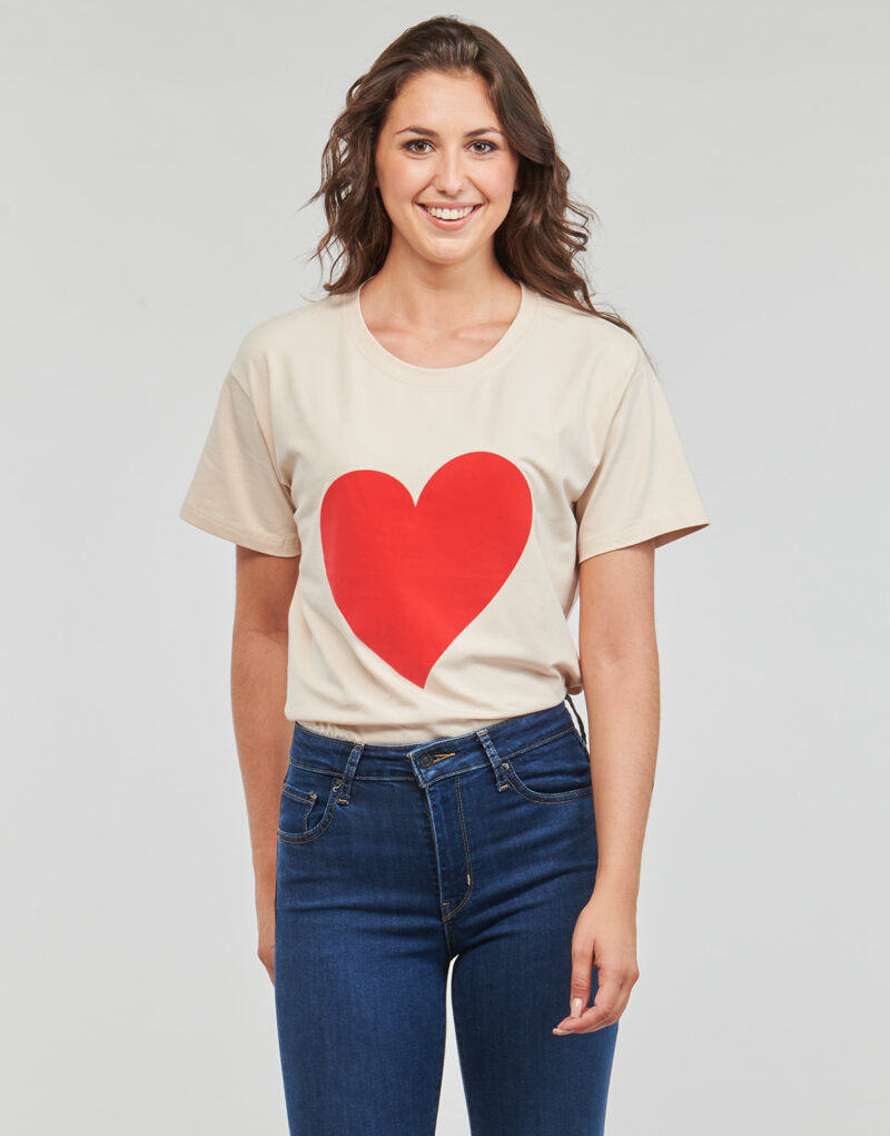 T-shirt Betty London KLEYLIA Beige T-shirt maniche corte Donna - 2