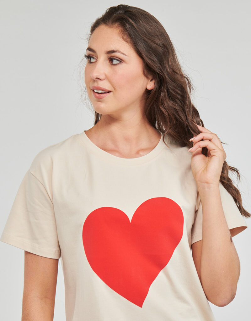 T-shirt Betty London KLEYLIA Beige T-shirt maniche corte Donna - 5