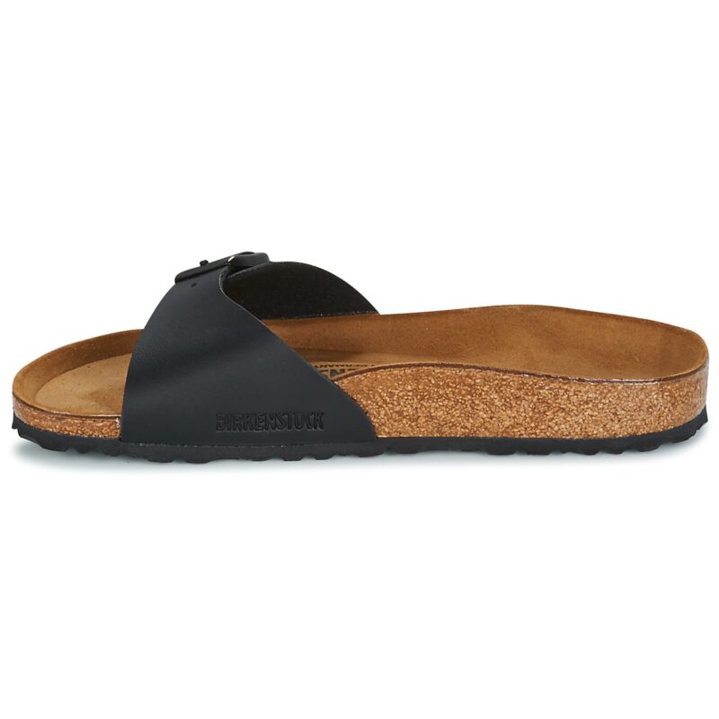 Chaussons homme BIRKENSTOCK Madrid Birko-flor / Noir / Pointure &eacute;troite noire - 4