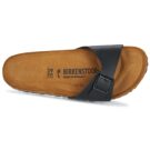 BIRKENSTOCK Madrid Birko-flor / Black / Narrow Black Women's Slipper - 6