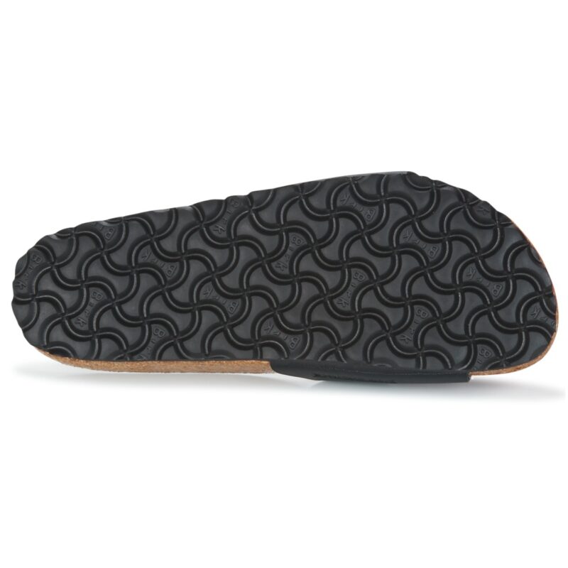 BIRKENSTOCK Madrid Birko-flor / Black / Narrow Black Women's Slipper - 7