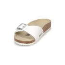 BIRKENSTOCK Madrid Birko-flor / White / Stretto Bianco Ciabatta Uomo - 3