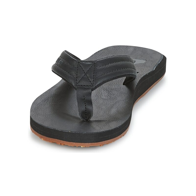 Quiksilver CARVER NUBUCK M SNDL SBKM Nero Infradito Uomo - 3