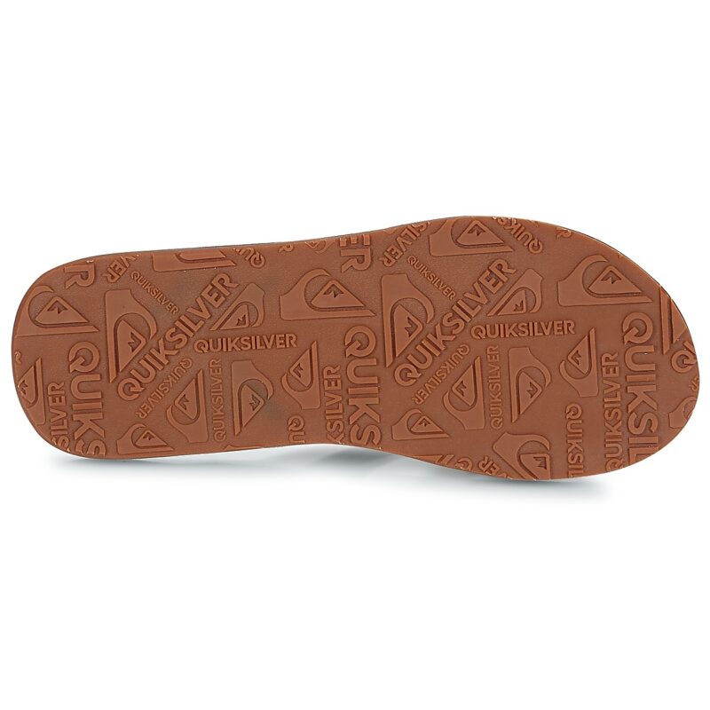 Quiksilver CARVER NUBUCK M SNDL SBKM Nero Infradito Uomo - 7