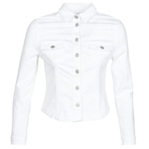 Giacca in jeans  Le Temps des Cerises  LILLY  Bianco -   Giacche in jeans Donna