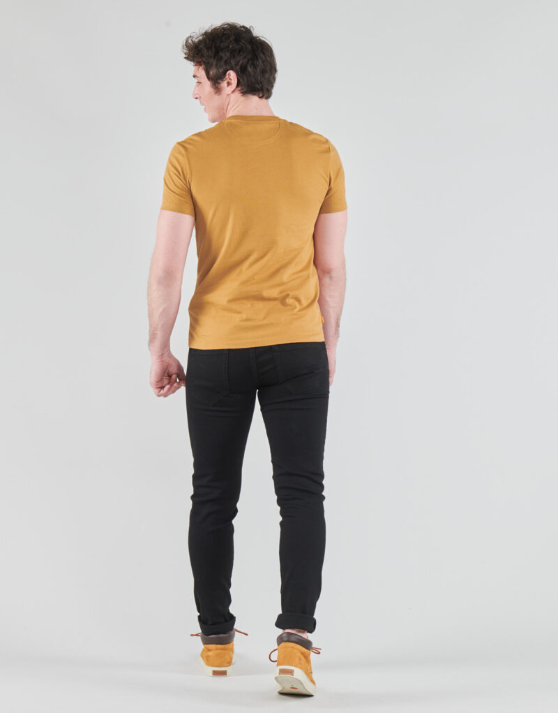 T-shirt Timberland SS DUNSTAN RIVER POCKET TEE SLIM Giallo T-shirt maniche corte Uomo - 4