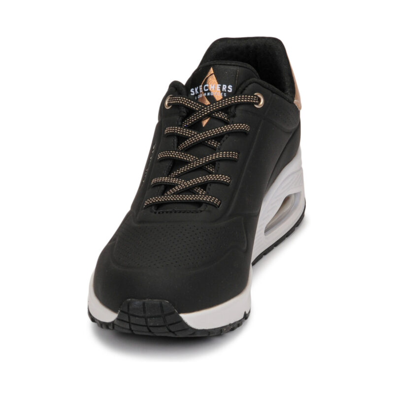 Skechers  UNO - SHIMMER AWAY  Nero -  Sneakers basse Donna - 3