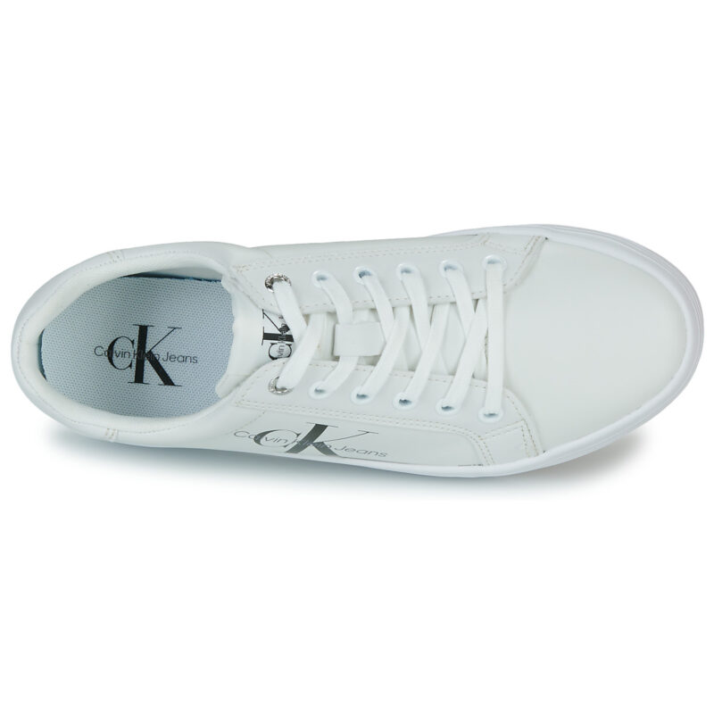 Calvin Klein Jeans VULC FLATFORM LACEUP Bianco Sneakers basse Donna - 6