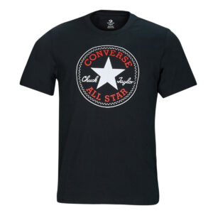 T-shirt  Converse  GO-TO CHUCK TAYLOR CLASSIC PATCH TEE  Nero -  T-shirt maniche corte Donna