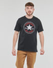 T-shirt  Converse  GO-TO CHUCK TAYLOR CLASSIC PATCH TEE  Nero -  T-shirt maniche corte Donna - 2