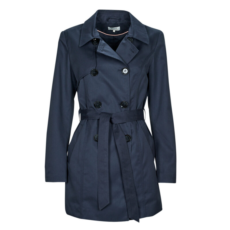 Trench Only ONLVALERIE TRENCHCOAT Marine Trench Coat Women - 1