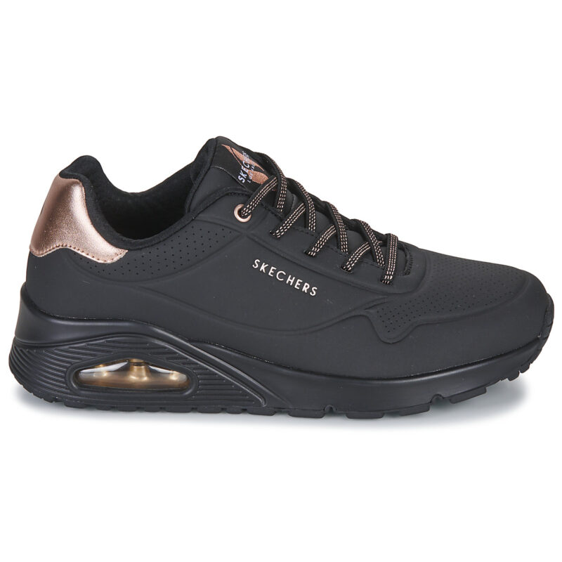 Skechers  UNO - SHIMMER AWAY  Nero -  Sneakers basse Donna - 2