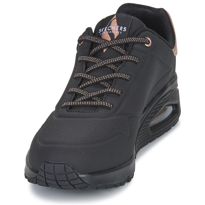 Skechers  UNO - SHIMMER AWAY  Nero -  Sneakers basse Donna - 3