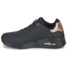 Skechers  UNO - SHIMMER AWAY  Nero -  Sneakers basse Donna - 4