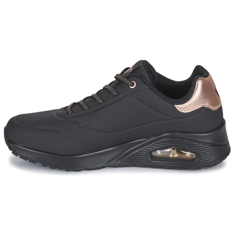 Skechers  UNO - SHIMMER AWAY  Nero -  Sneakers basse Donna - 4