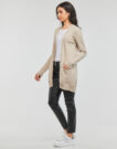 Gilet/cardigan beige Vila VIRIL pour femme - Taille 3