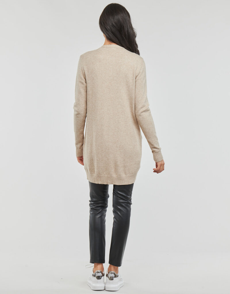 Gilet/cardigan beige Vila VIRIL pour femme - Taille 4