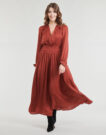 Abito Moony Mood ATHENA-ROUGE Rosso Abiti Lunghi Donna - 2