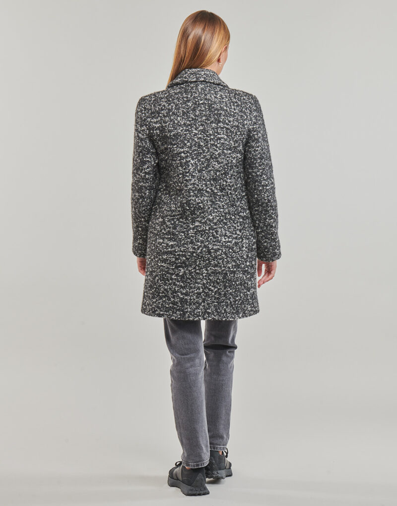 Mantella Only ONLNEWALLY DB WOOL COAT CC OTW Nero Mantelle Donna - 4