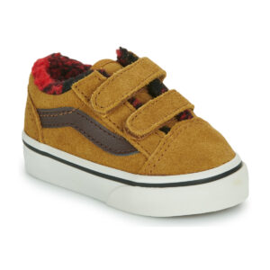 Vans TD Old Skool V Marrone - Sneakers Bambino