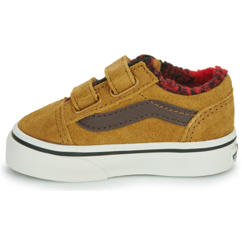 Vans TD Old Skool V Marrone Sneakers Bambino - 4