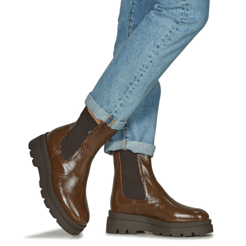 Ulanka MALIA Brown Women's Ankle Boots - 8