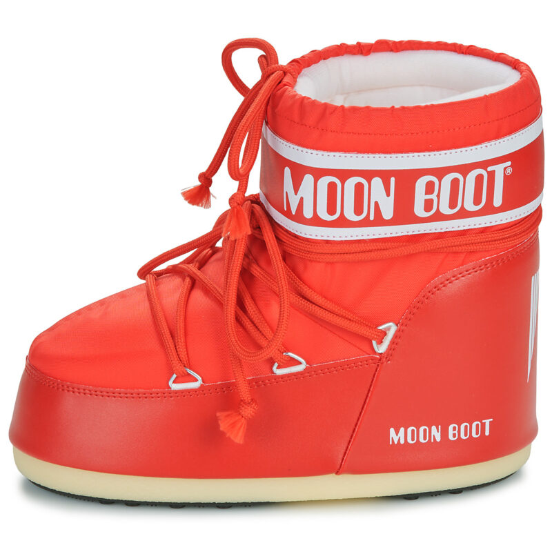 Moon Boot MB ICON LOW NYLON Rosso - Scarpe da neve Donna - 4