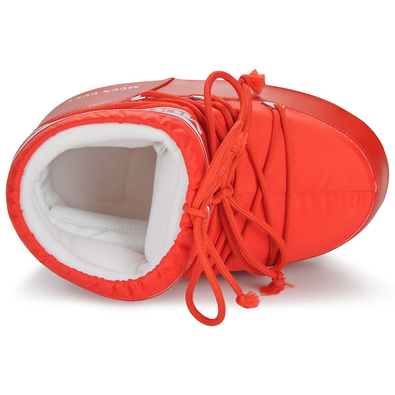 Moon Boot MB ICON LOW NYLON Rosso - Scarpe da neve Donna - 6