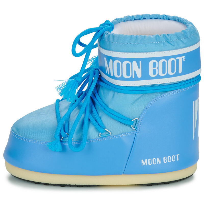 Moon Boot  MB ICON LOW NYLON  Blu -  Scarpe da neve Donna - 4