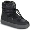 Moon Boot MB LTRACK LOW NYLON WP Nero - Scarpe da neve Donna