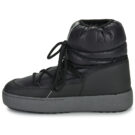 Moon Boot MB LTRACK LOW NYLON WP Schwarz - Damen-Schneestiefel - 4