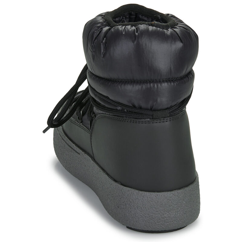 Moon Boot MB LTRACK LOW NYLON WP Schwarz - Damen-Schneestiefel - 5