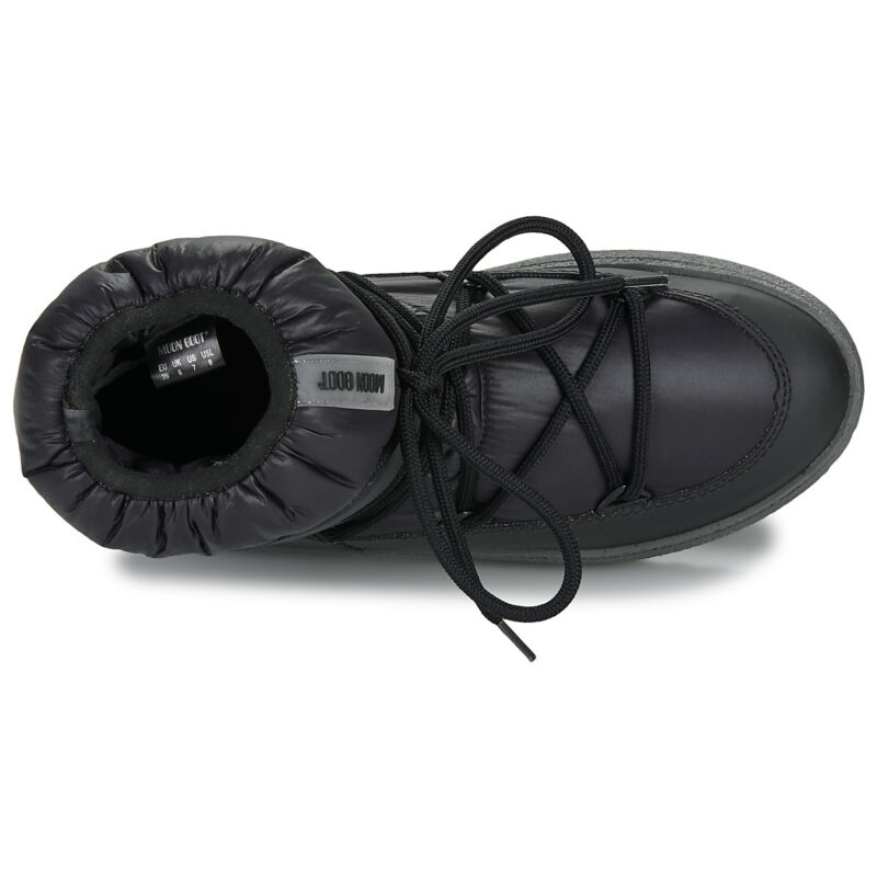 Moon Boot MB LTRACK LOW NYLON WP Schwarz - Damen-Schneestiefel - 6