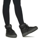 Moon Boot MB LTRACK LOW NYLON WP Schwarz - Damen-Schneestiefel - 8