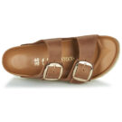 BIRKENSTOCK Arizona Big Buckle Oiled / Piel / Co&ntilde;ac / Estrecha Marr&oacute;n Chancla Mujer - 6