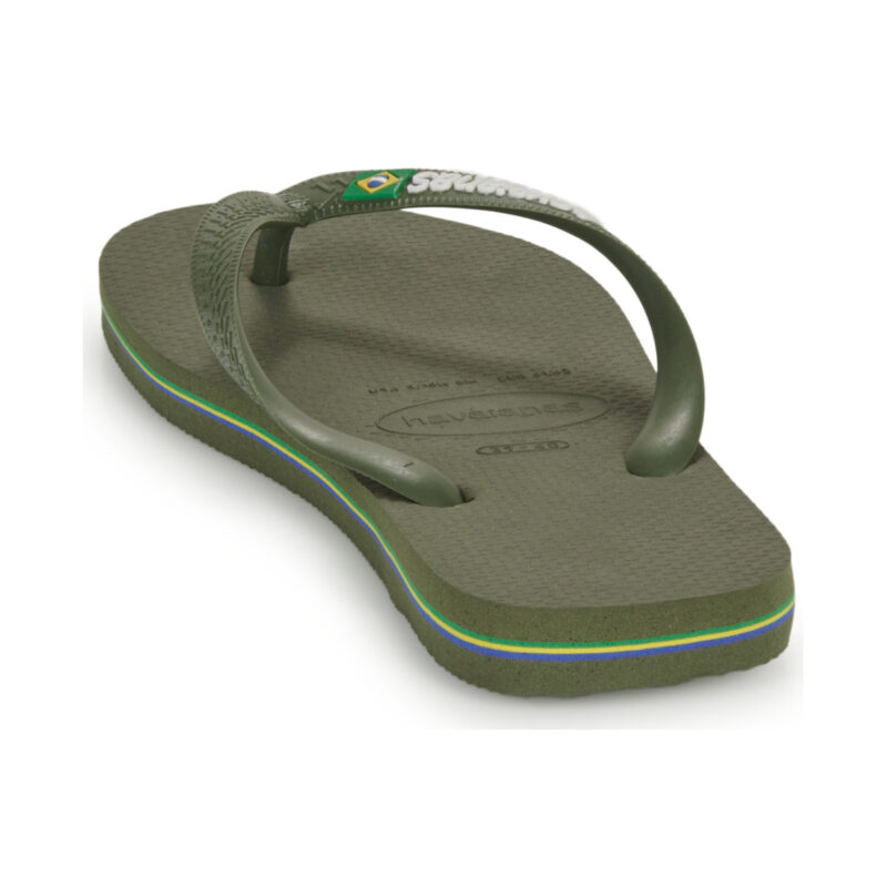 Havaianas  BRASIL LOGO  Kaki -  Infradito Uomo - 5