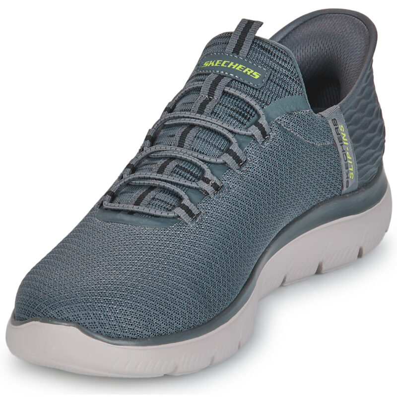 Baskets Skechers SUMMITS SLIP-INS grises pour homme - Pointure 3