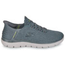 Baskets Skechers SUMMITS SLIP-INS grises pour homme - Pointure 4