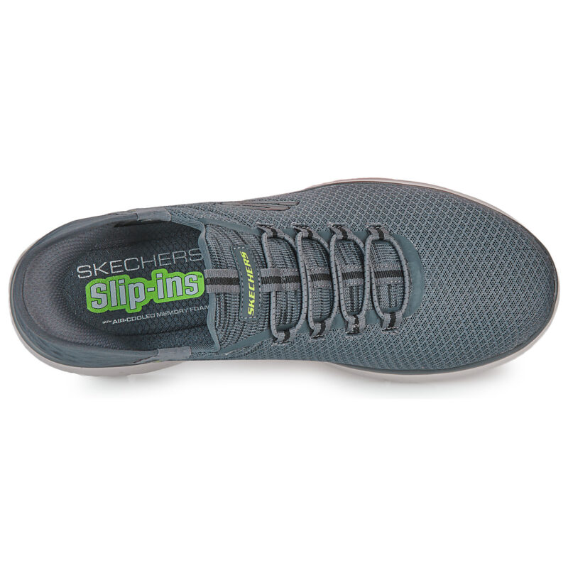 Baskets Skechers SUMMITS SLIP-INS grises pour homme - Pointure 6