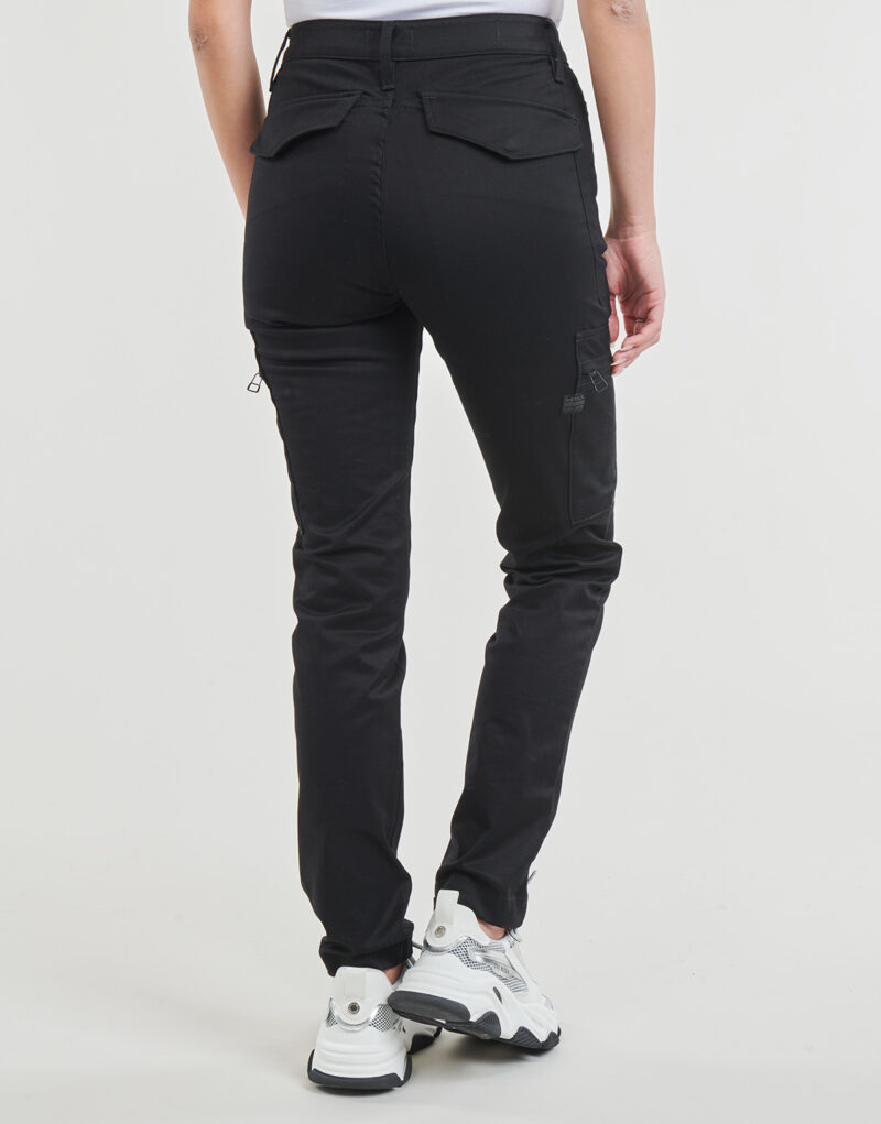 Pantalone Cargo  G-Star Raw  SLIM CARGO PANT WMN  Nero Pantalone Cargo Donna - 4