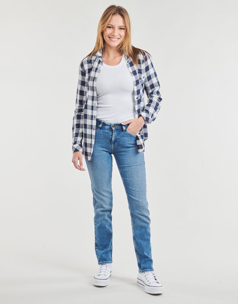 Jeans Lee MARION STRAIGHT Blu Jeans Donna - 2