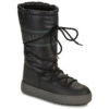 Moon Boot MB LTRACK HIGH NYLON WP Nero - Scarpe da neve Donna