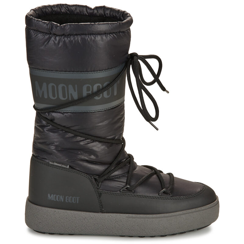 Moon Boot MB LTRACK HIGH NYLON WP Nero - Scarpe da neve Donna - 2