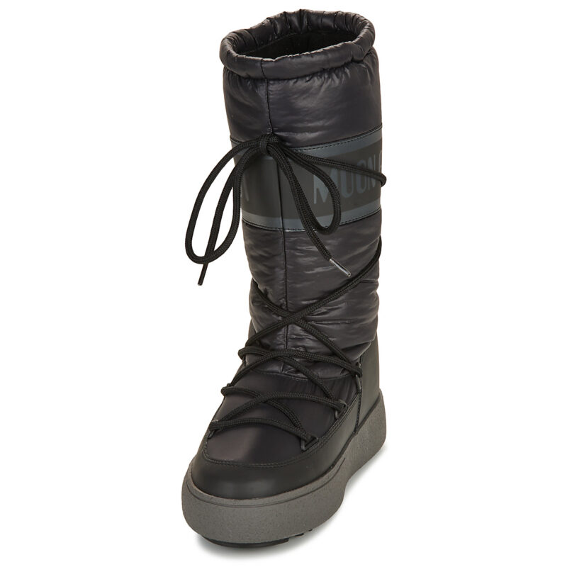 Moon Boot MB LTRACK HIGH NYLON WP Nero - Scarpe da neve Donna - 3