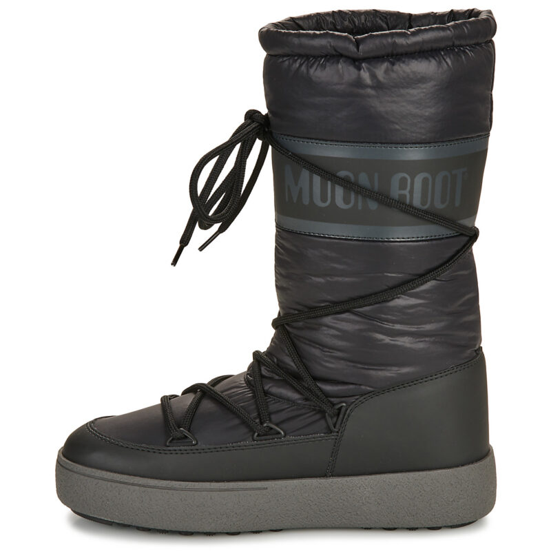 Moon Boot MB LTRACK HIGH NYLON WP Nero - Scarpe da neve Donna - 4