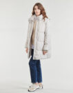 Piumino Esprit Long Cosy Puffer Coat Beige - Piumini Donna - 3